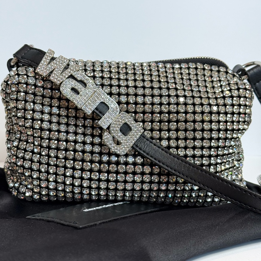 Alexander Wang Silver and Black Crossbody Bags - Picture 4 of 7